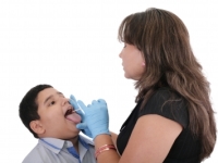 throat exam